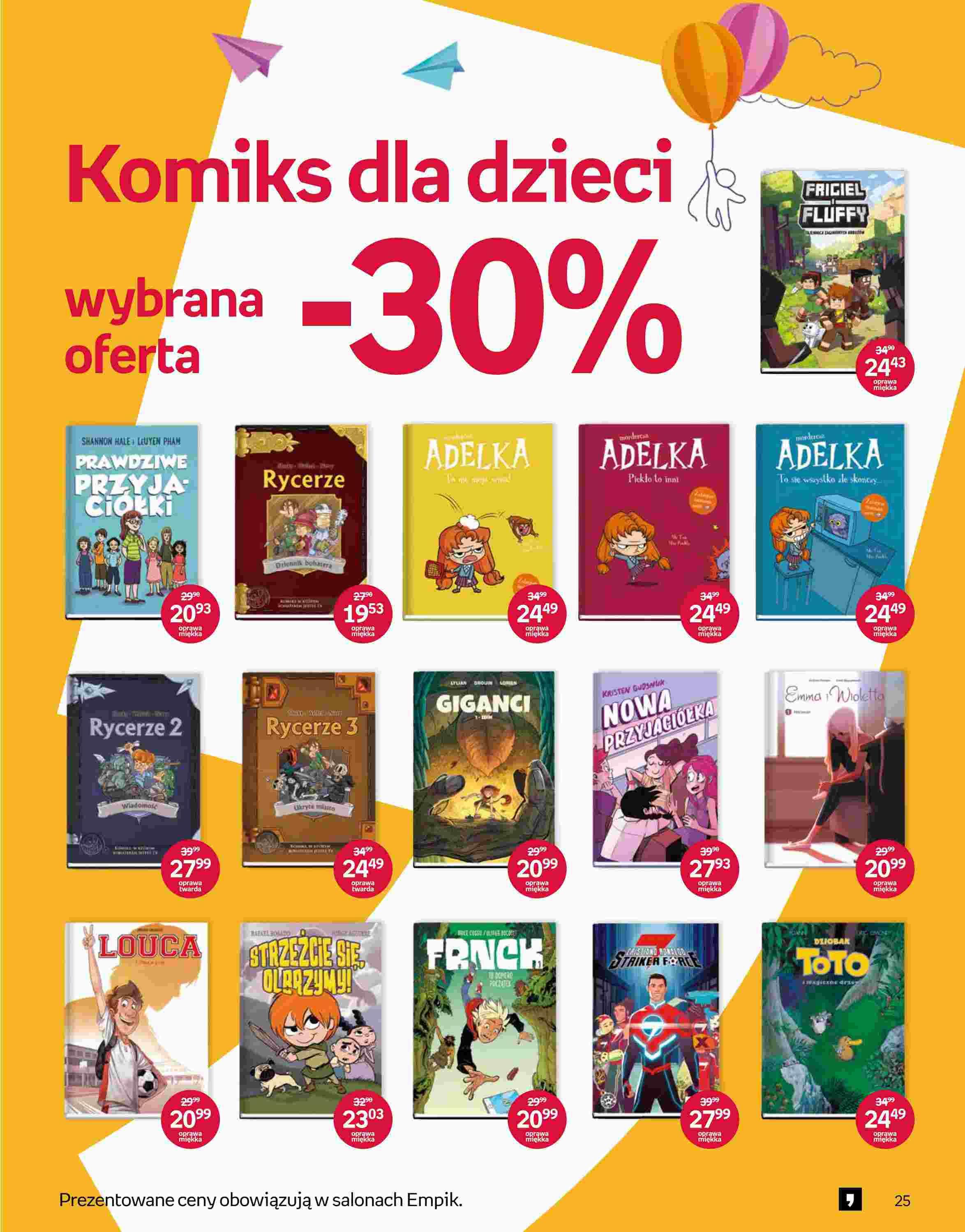Gazetka promocyjna empik str. 25