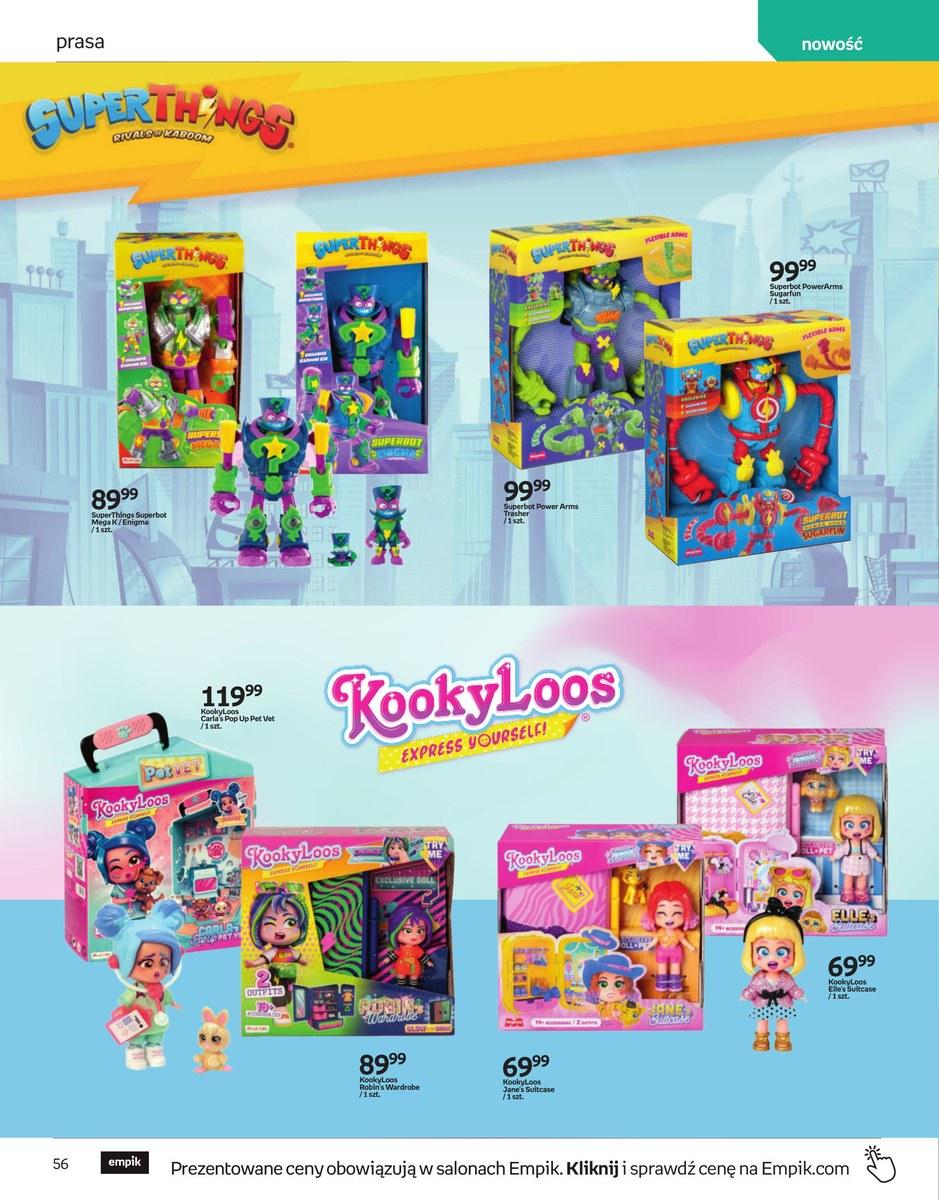 Gazetka promocyjna empik str. 56