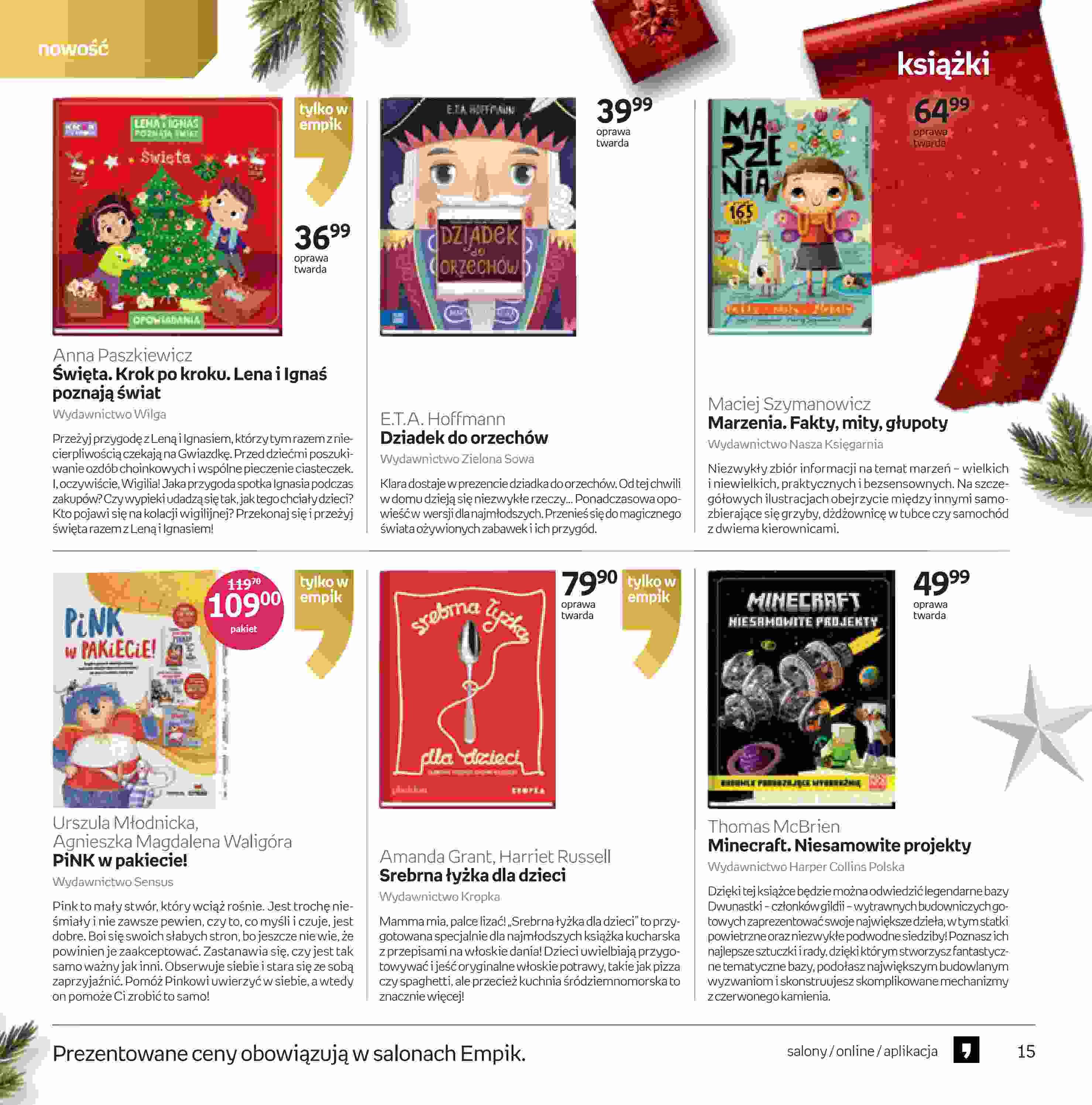 Gazetka promocyjna empik str. 15