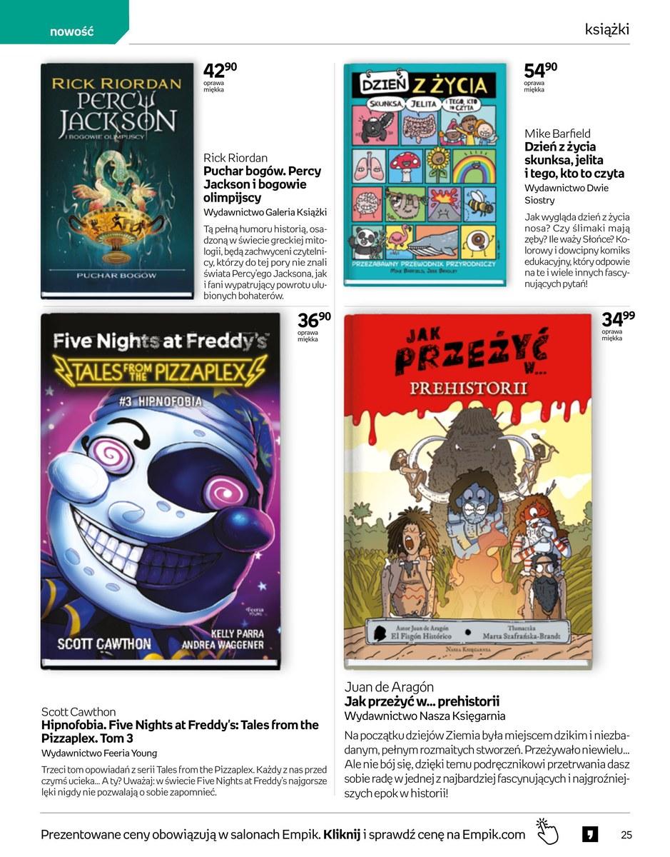 Gazetka promocyjna empik str. 25