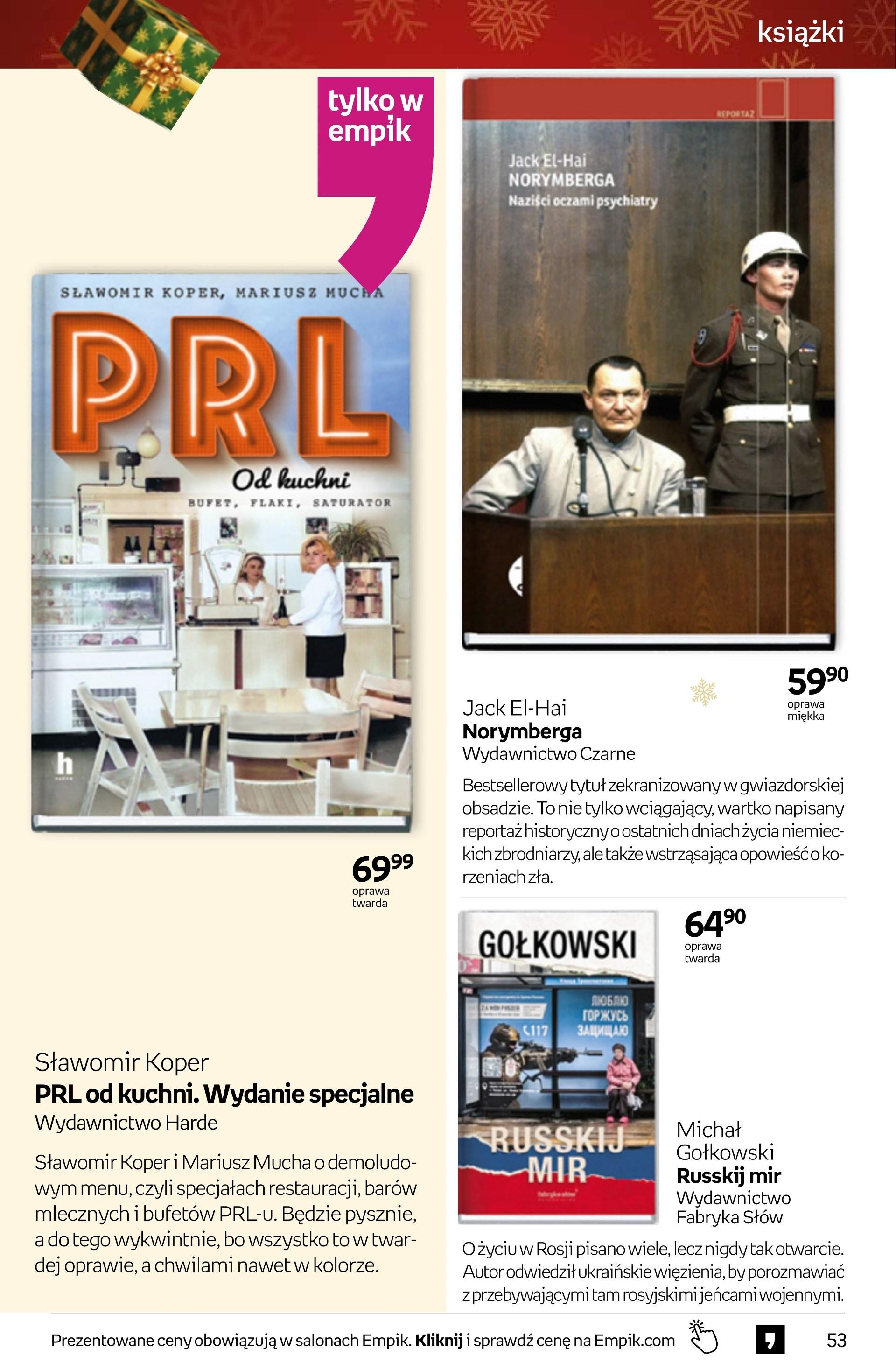 Gazetka promocyjna empik str. 53