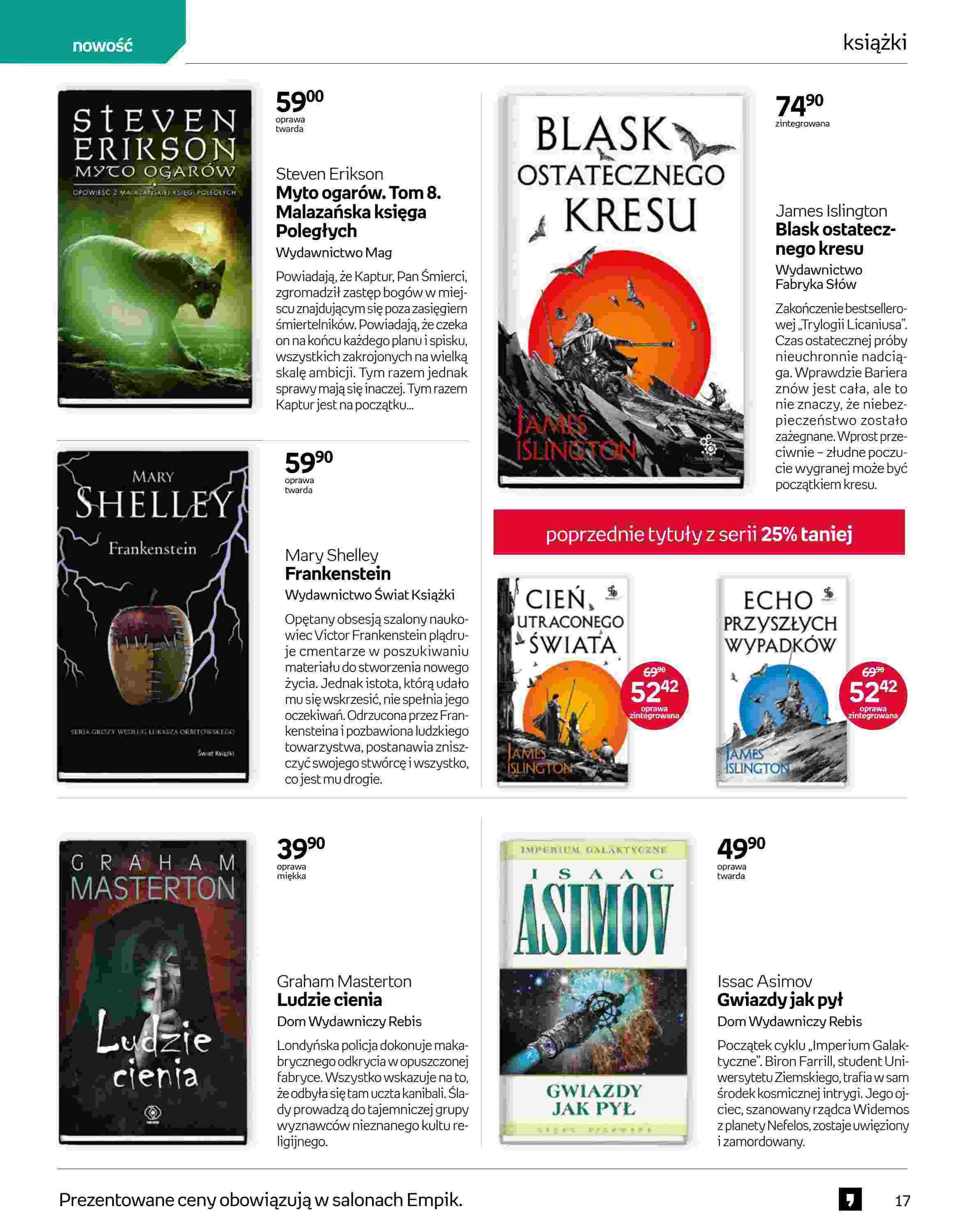 Gazetka promocyjna empik str. 17