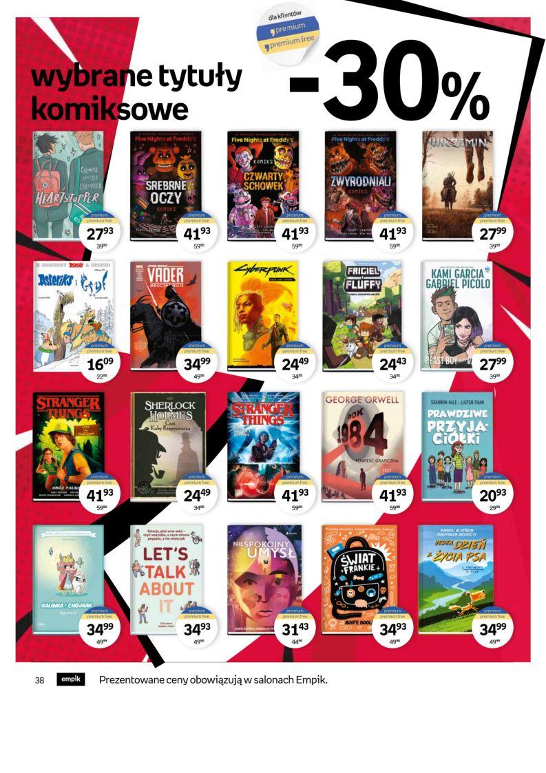 Gazetka promocyjna empik str. 38