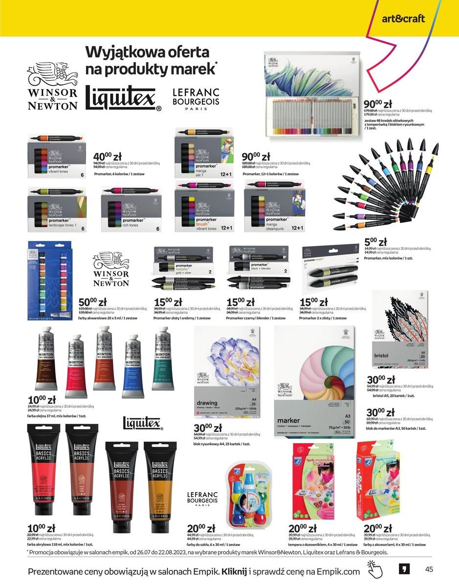 Gazetka promocyjna empik str. 45