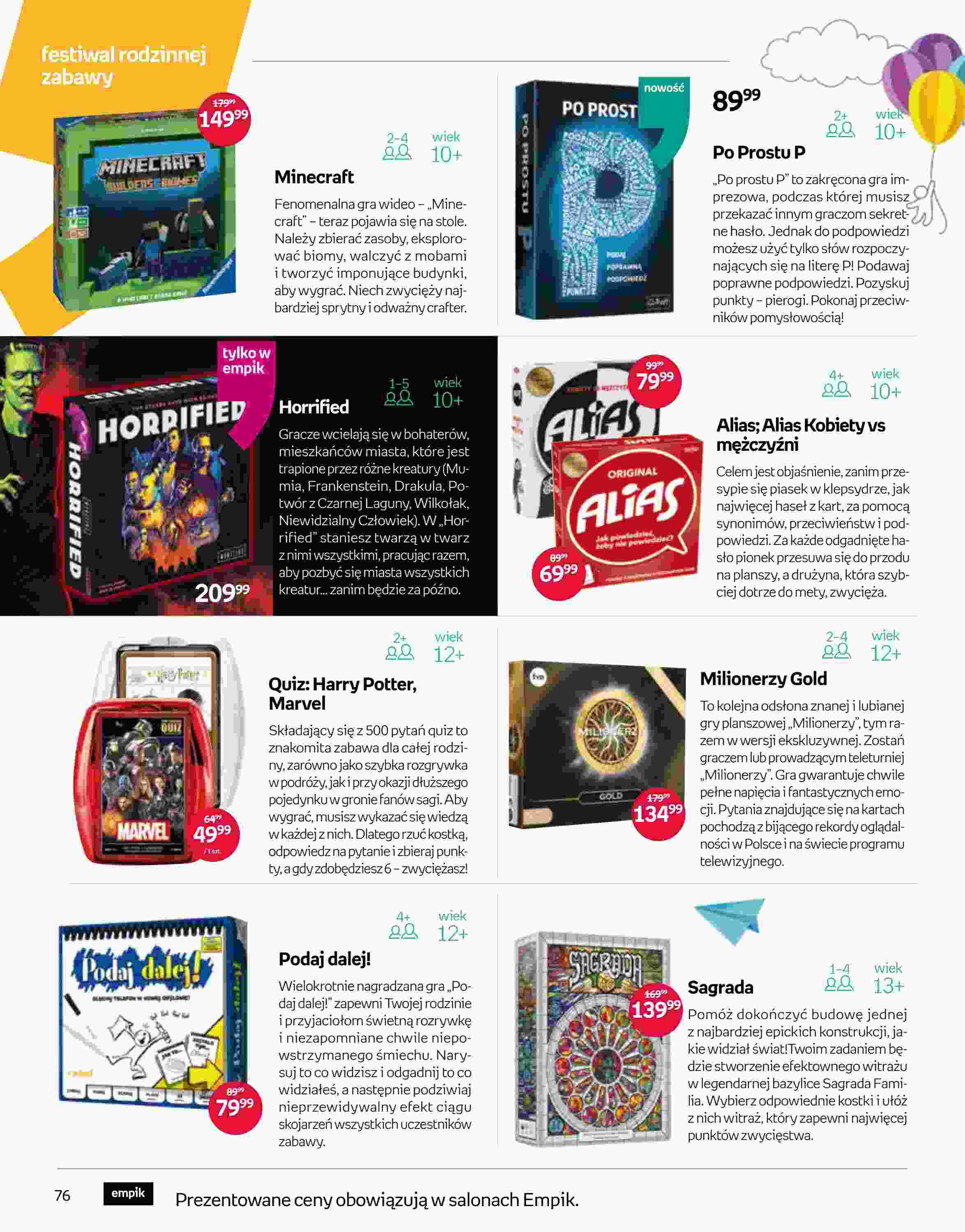 Gazetka promocyjna empik str. 76