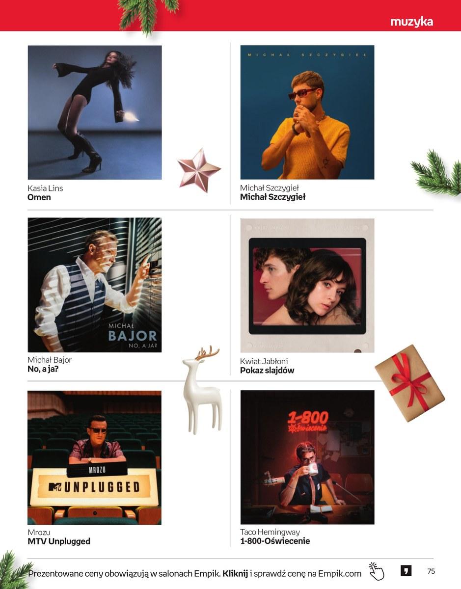 Gazetka promocyjna empik str. 75