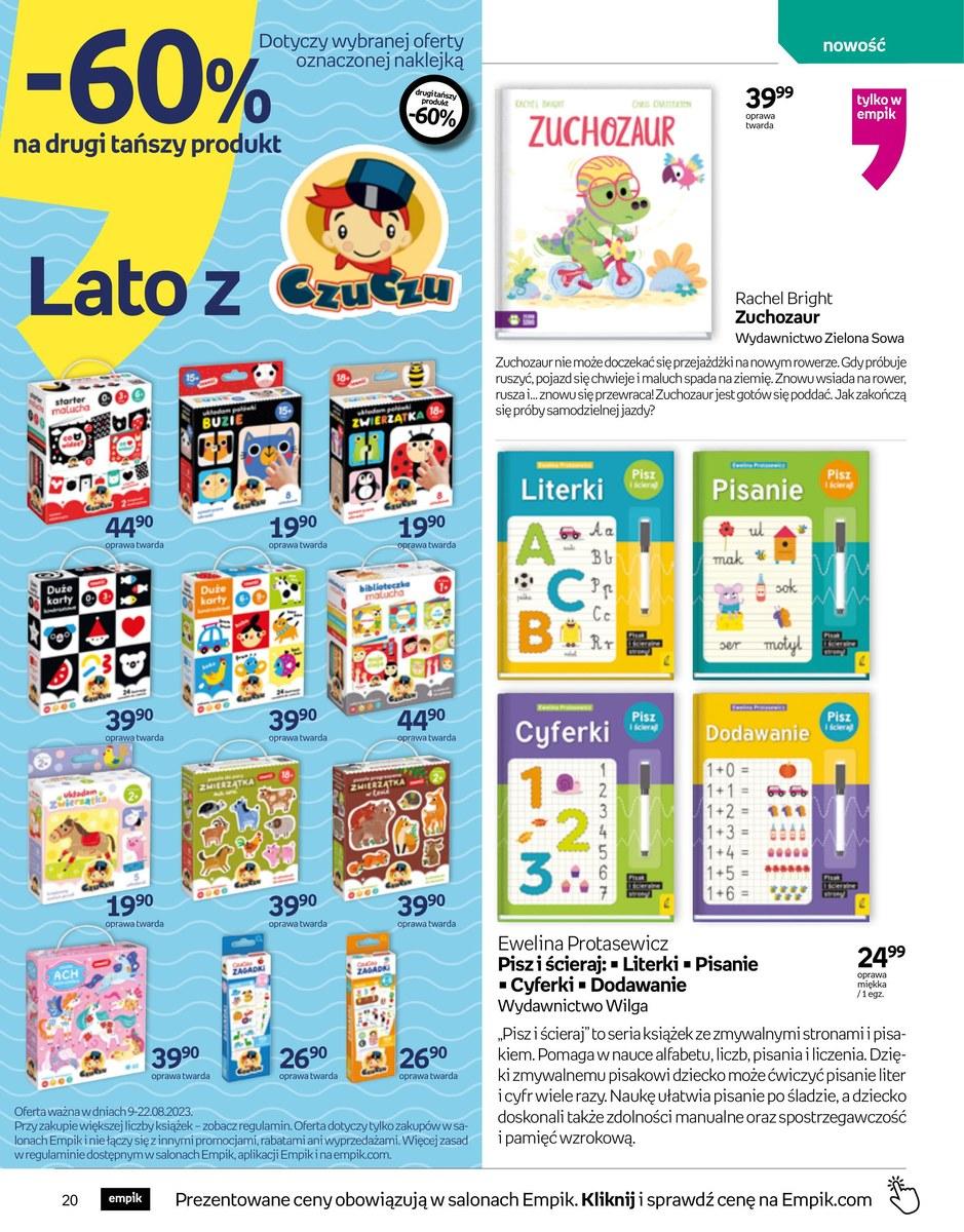 Gazetka promocyjna empik str. 20