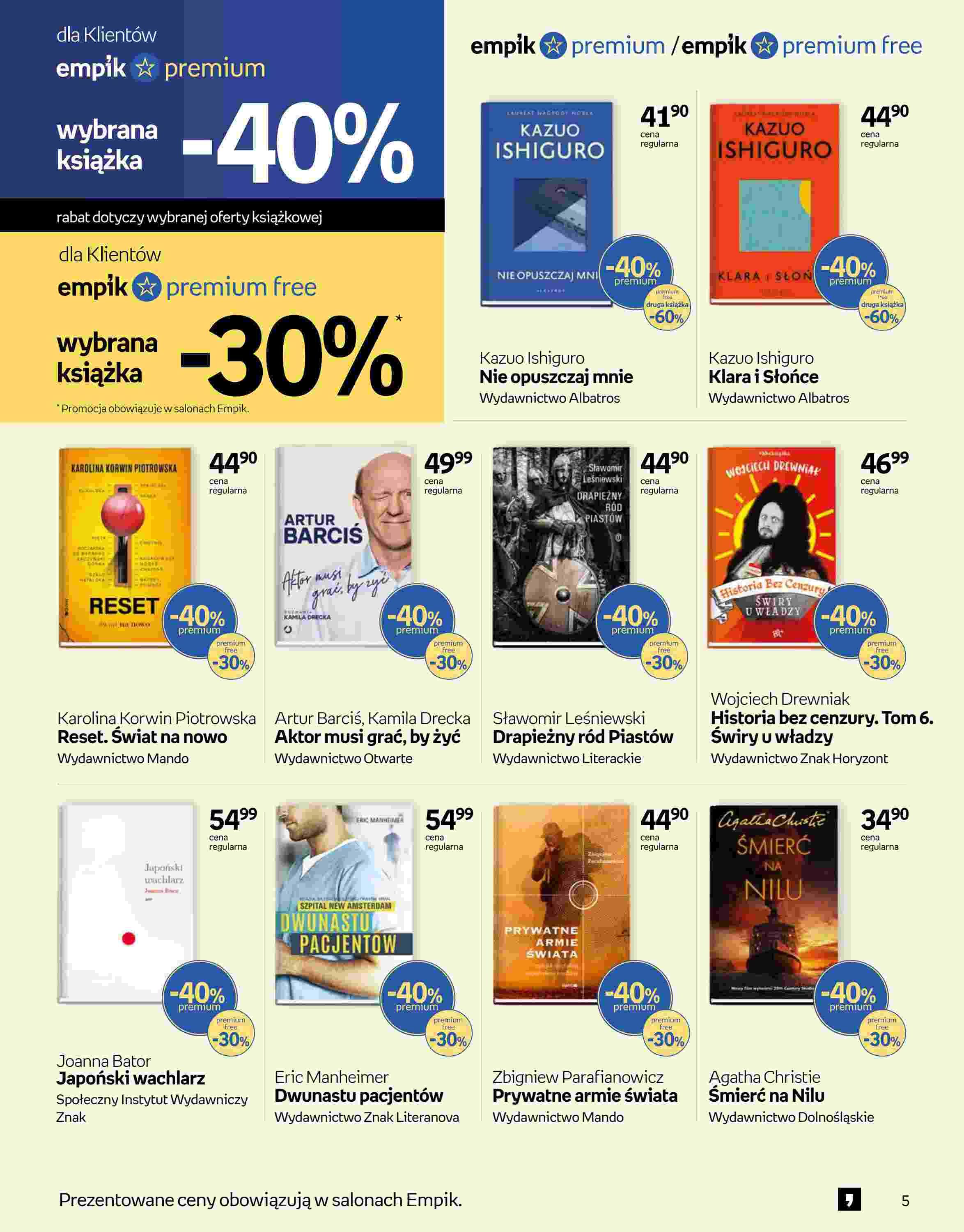 Gazetka promocyjna empik str. 5