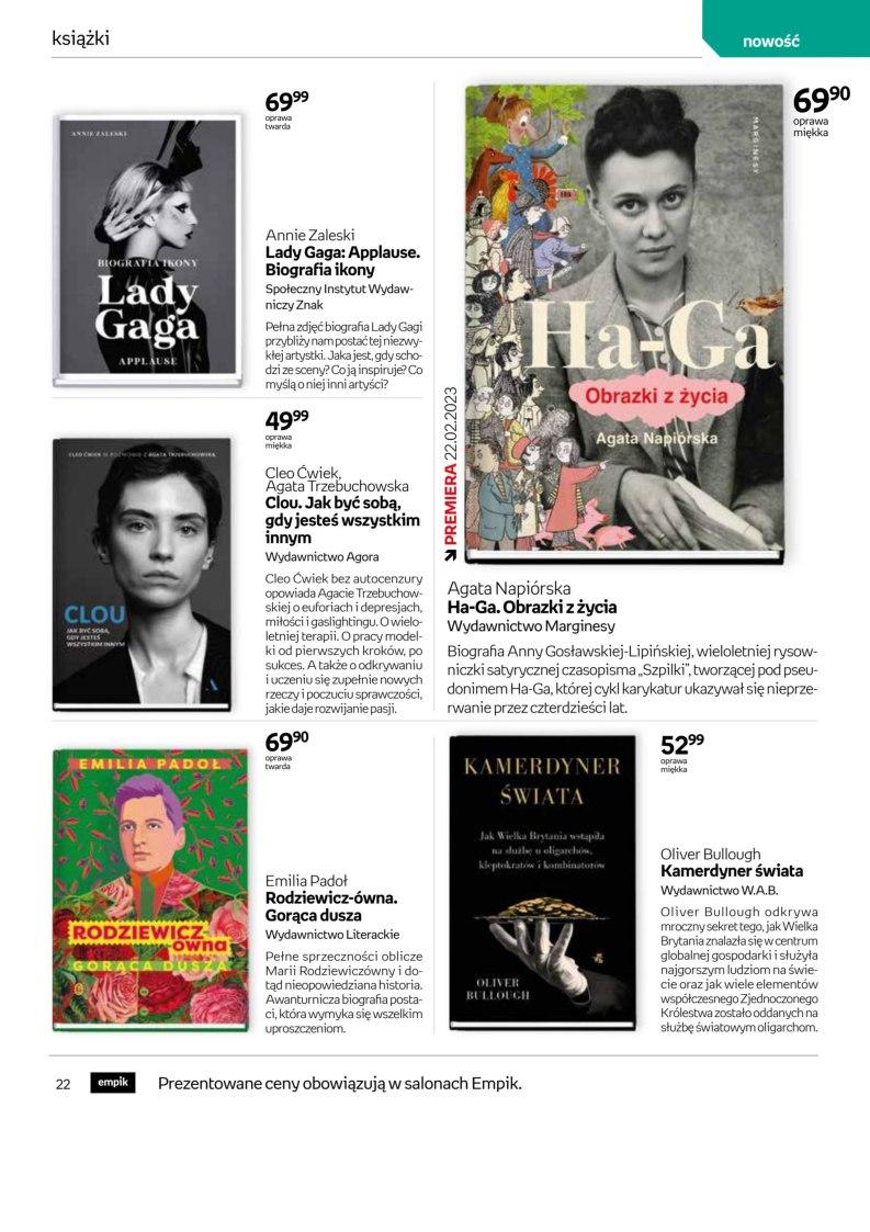 Gazetka promocyjna empik str. 22