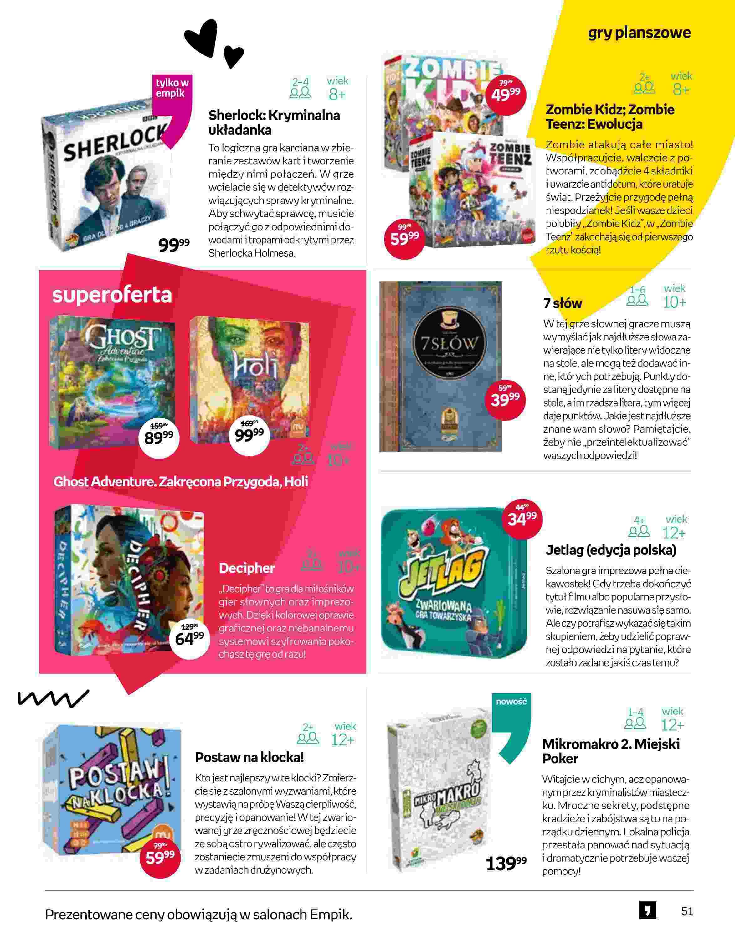 Gazetka promocyjna empik str. 51
