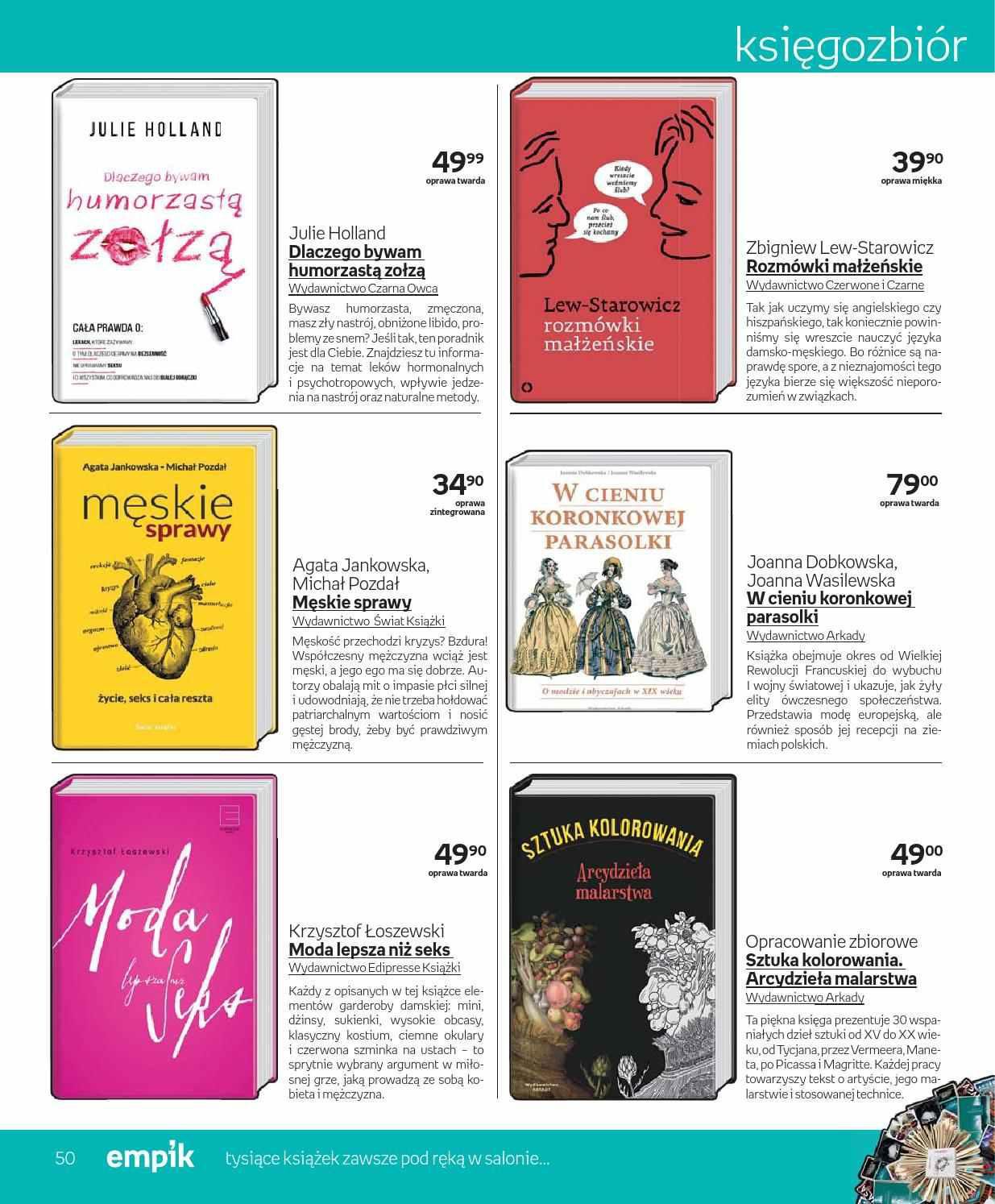 Gazetka promocyjna empik str. 50