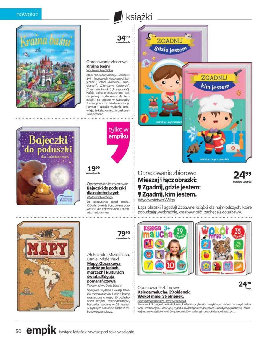 Gazetka promocyjna empik str. 50