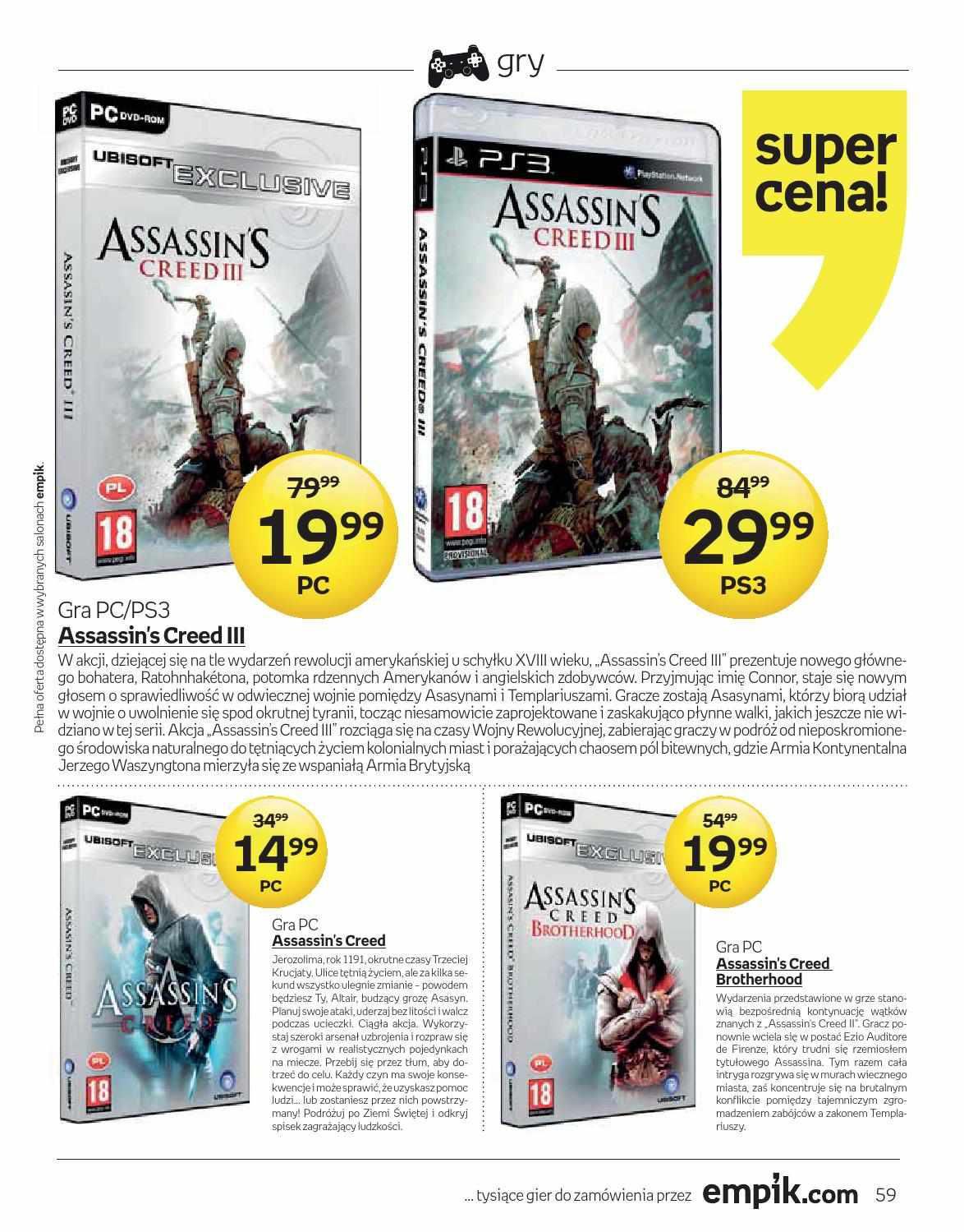 Gazetka promocyjna empik str. 59