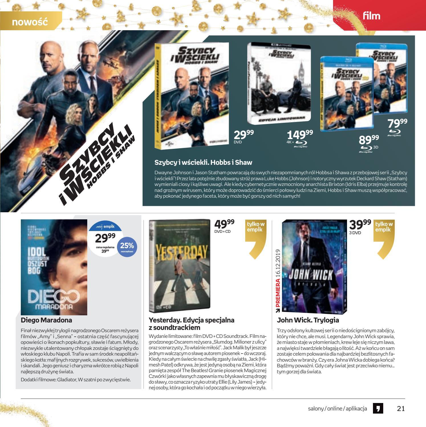 Gazetka promocyjna empik str. 21