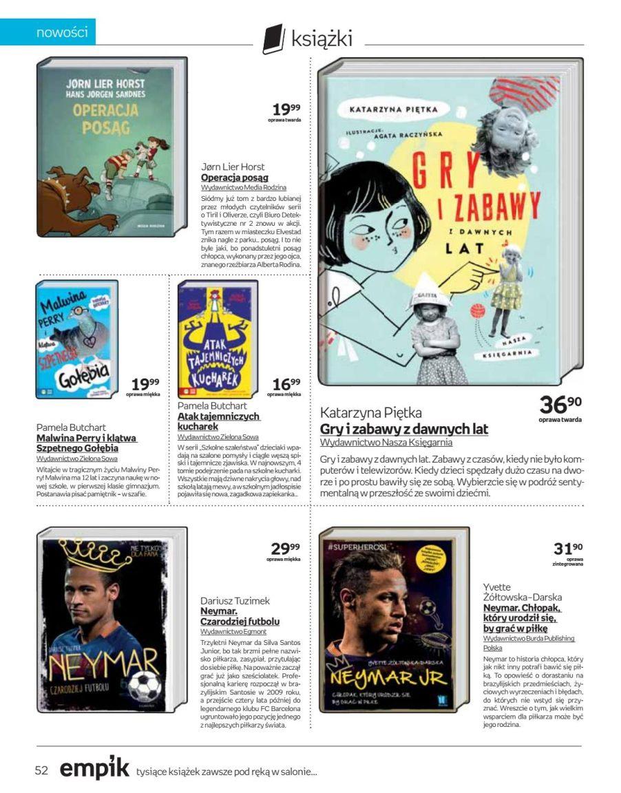 Gazetka promocyjna empik str. 52