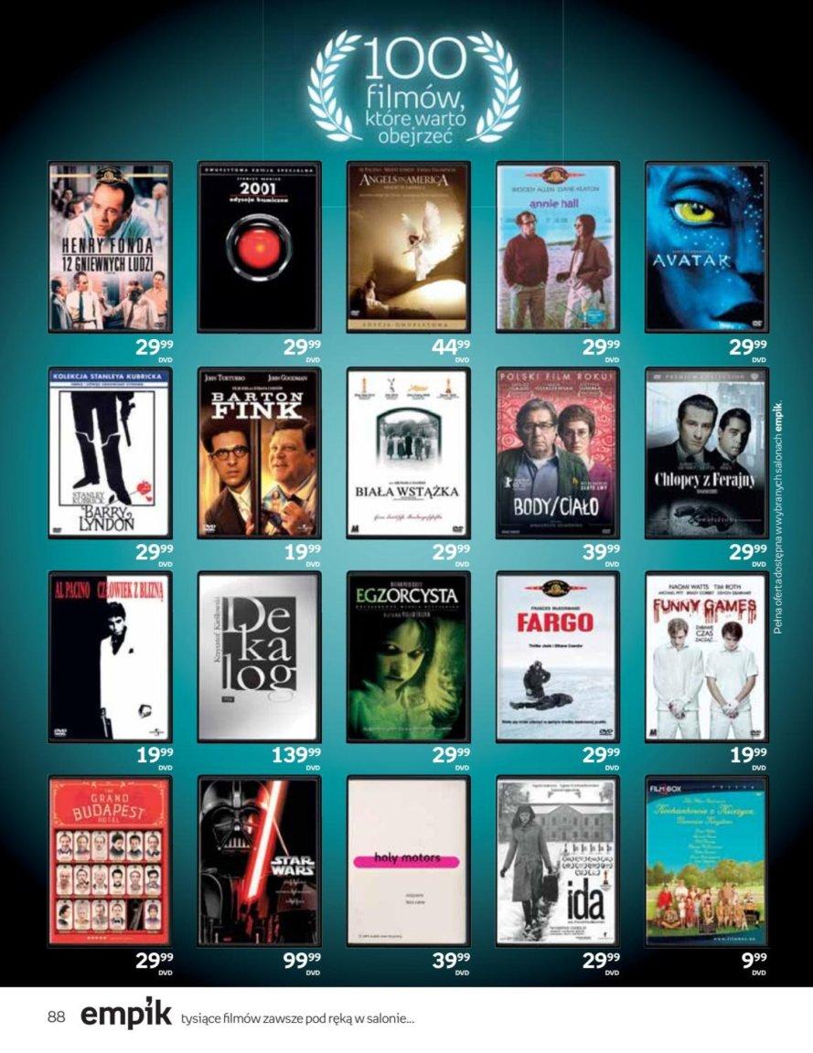 Gazetka promocyjna empik str. 88