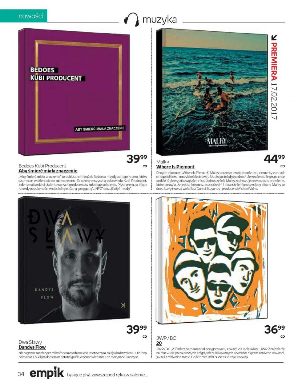 Gazetka promocyjna empik str. 34