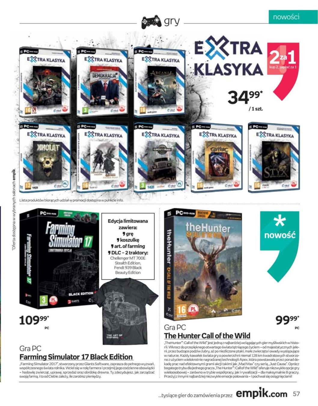 Gazetka promocyjna empik str. 57