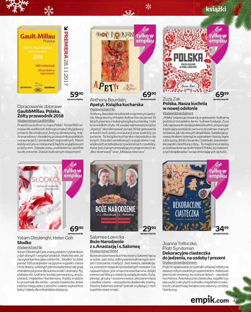 Gazetka promocyjna empik str. 41