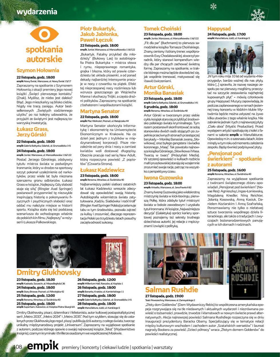 Gazetka promocyjna empik str. 108