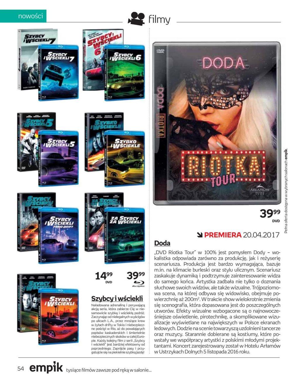 Gazetka promocyjna empik str. 54