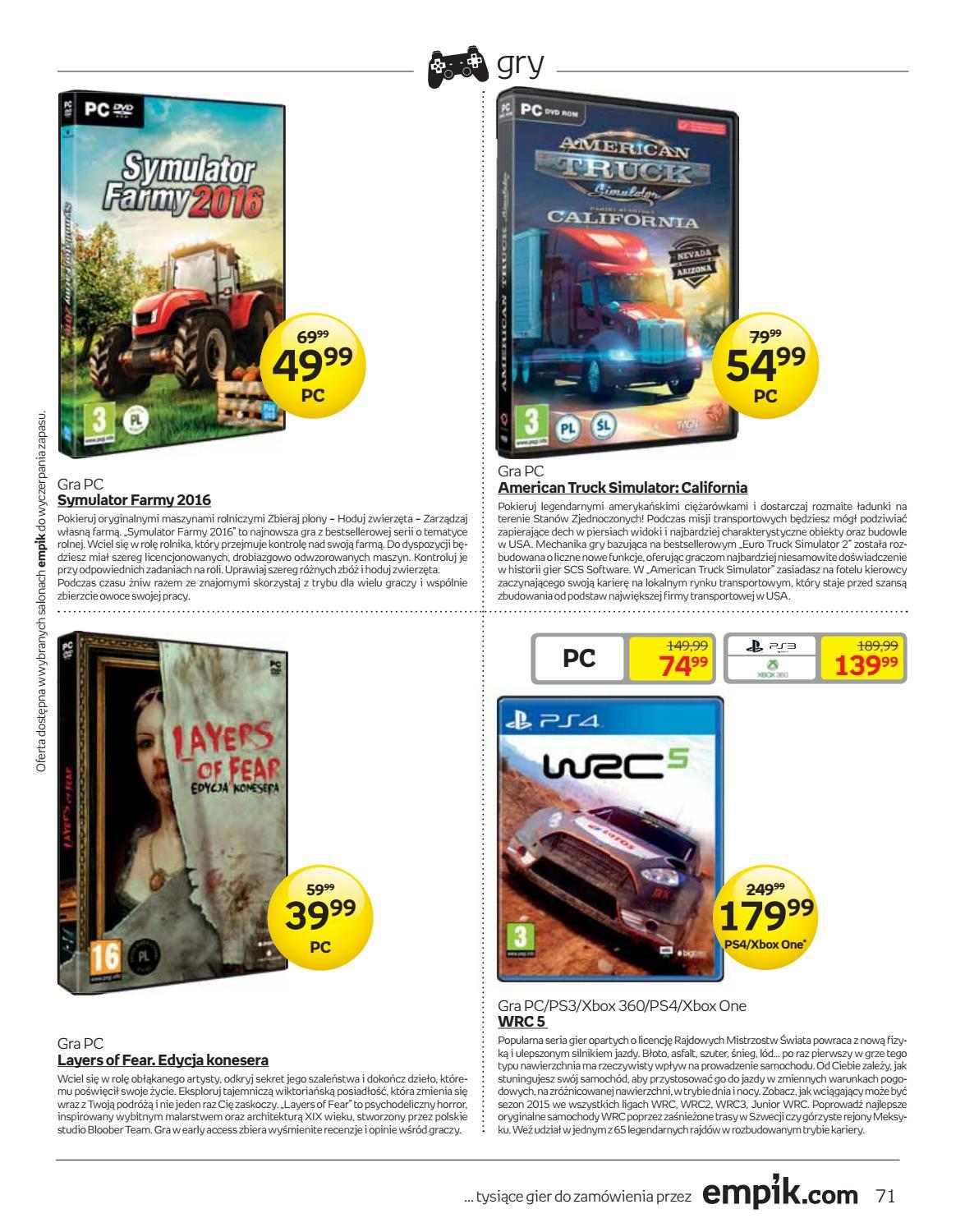 Gazetka promocyjna empik str. 71