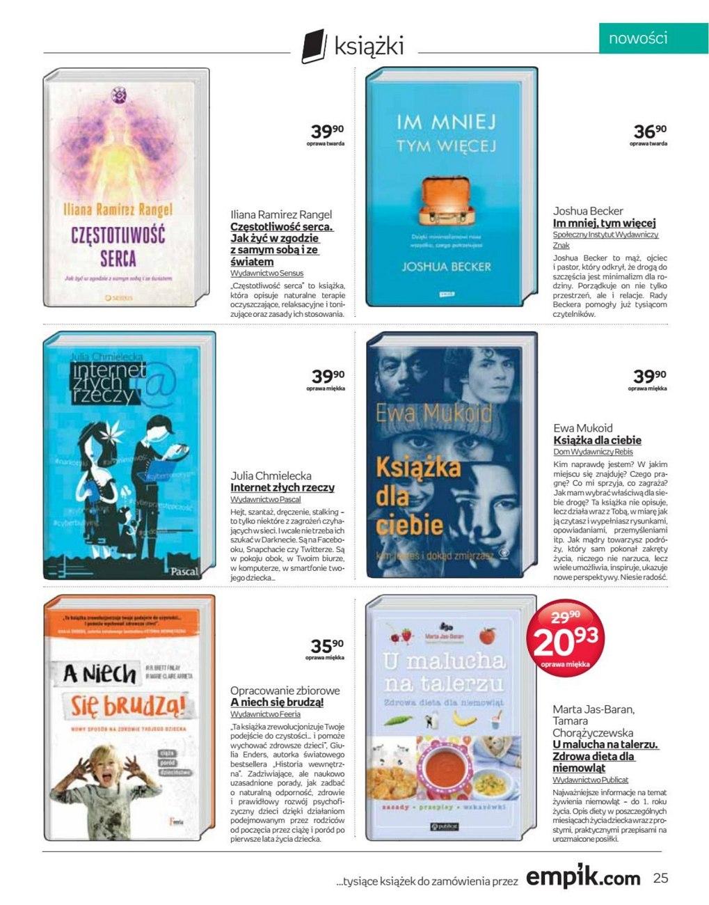Gazetka promocyjna empik str. 25