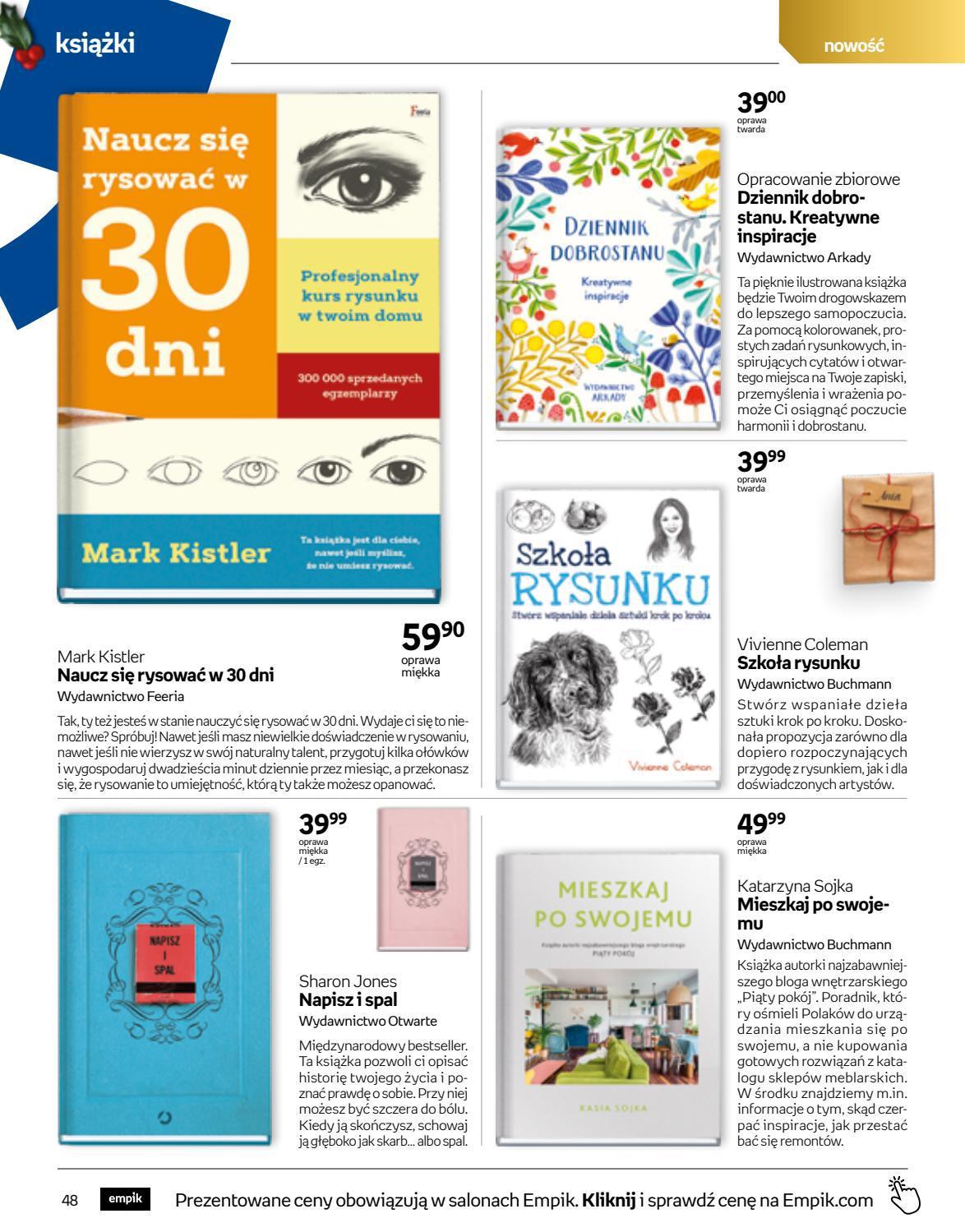 Gazetka promocyjna empik str. 48