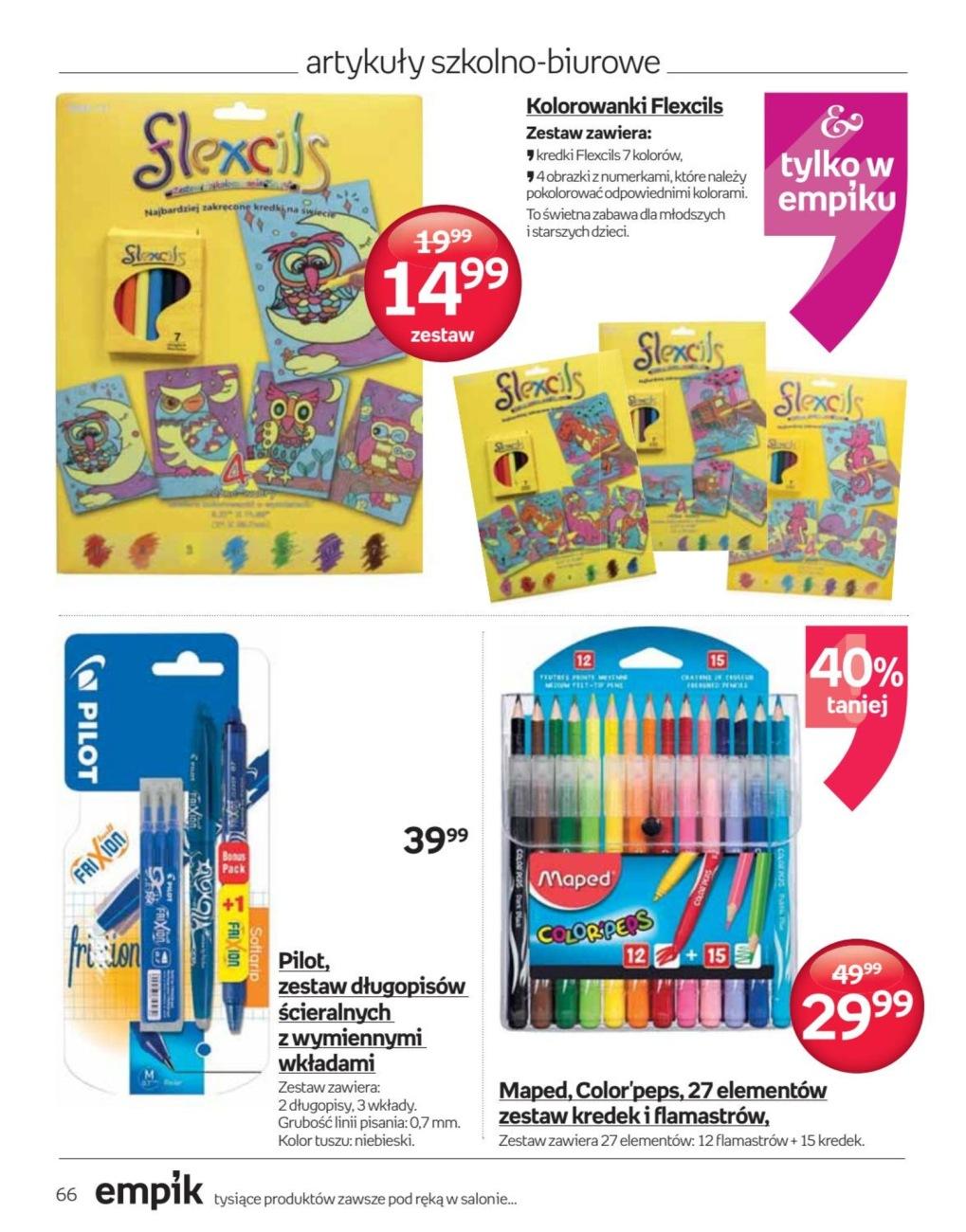 Gazetka promocyjna empik str. 66