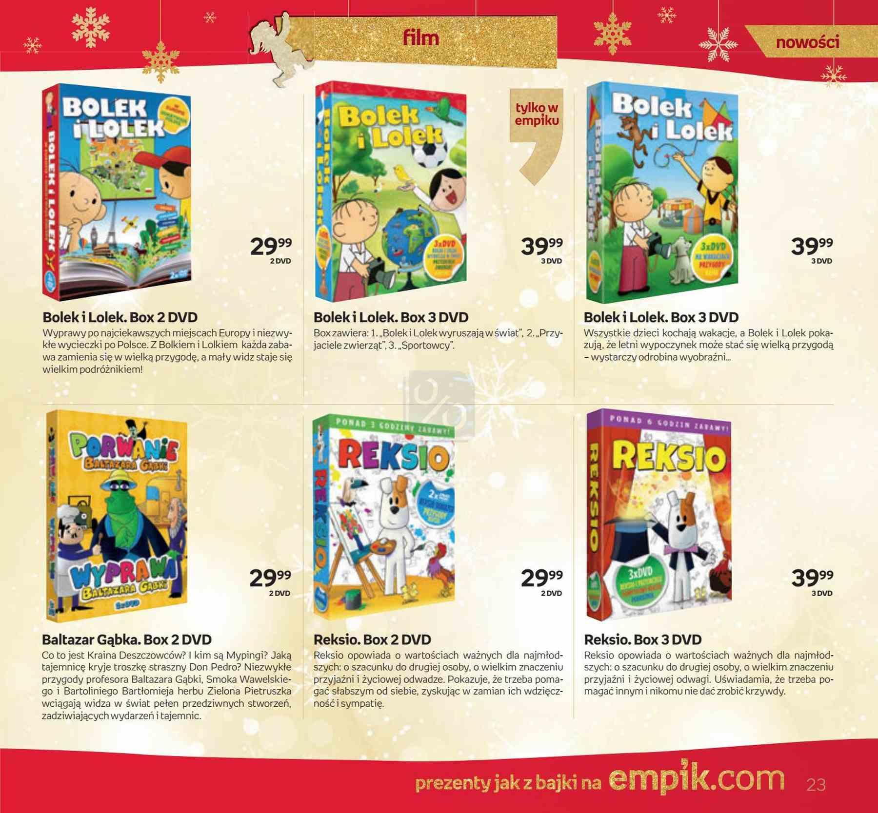 Gazetka promocyjna empik str. 23