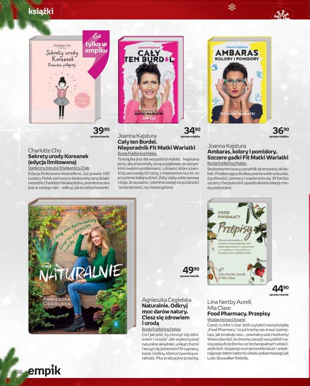 Gazetka promocyjna empik str. 36