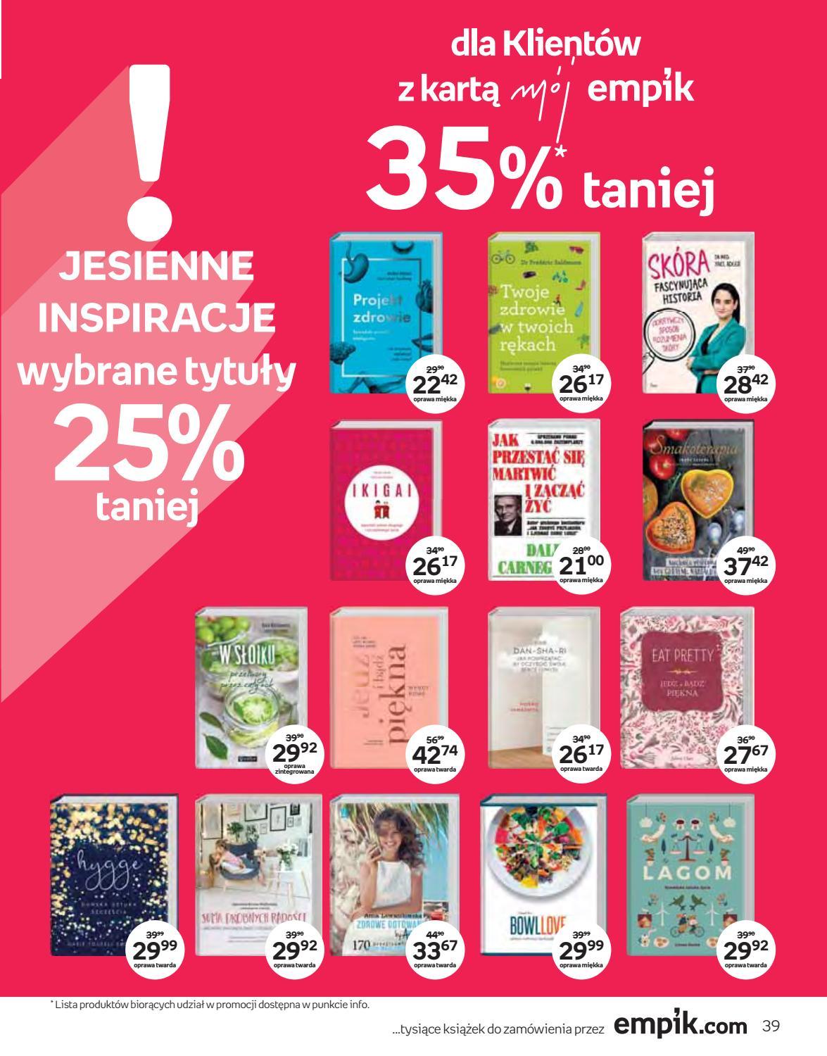 Gazetka promocyjna empik str. 39