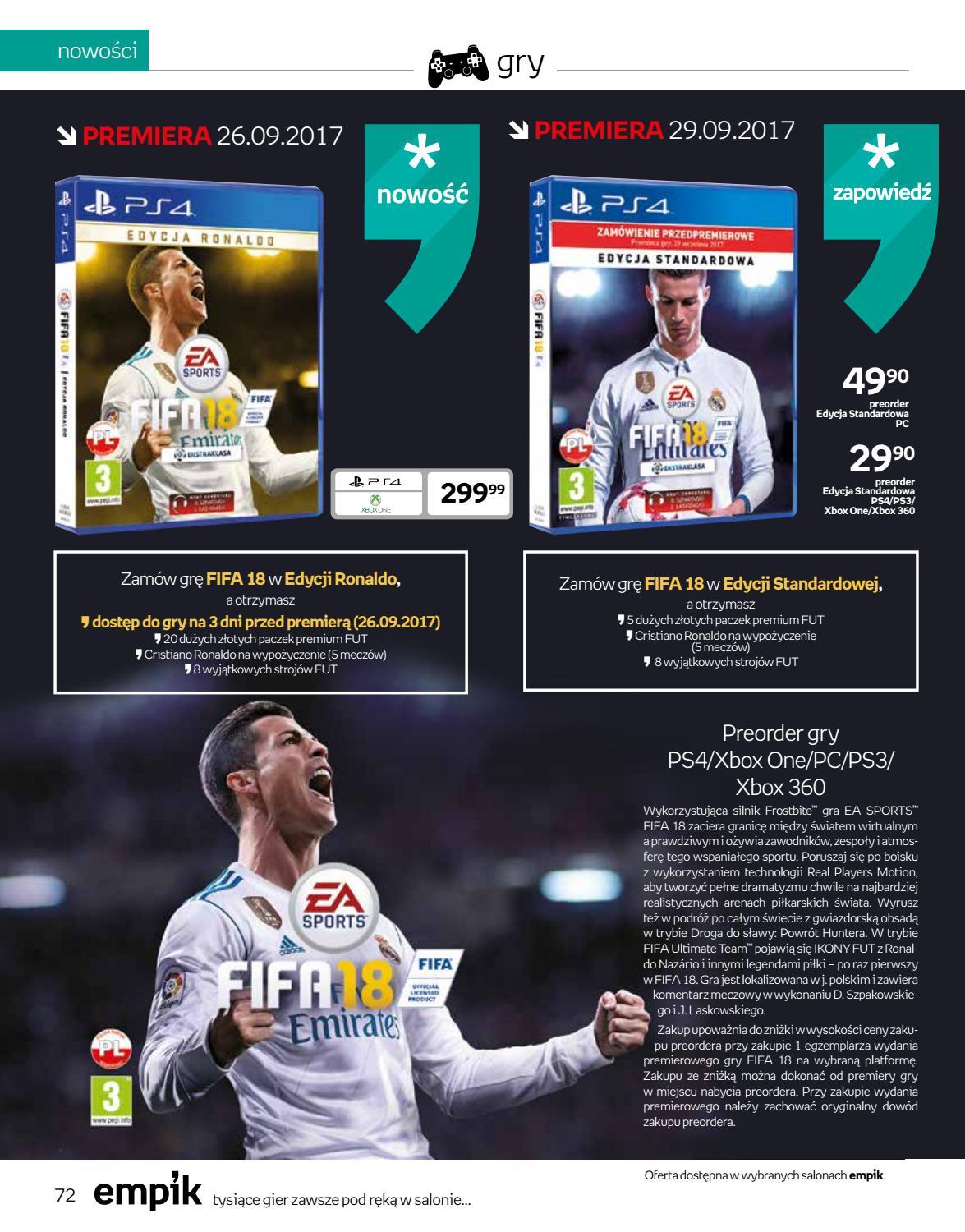 Gazetka promocyjna empik str. 72