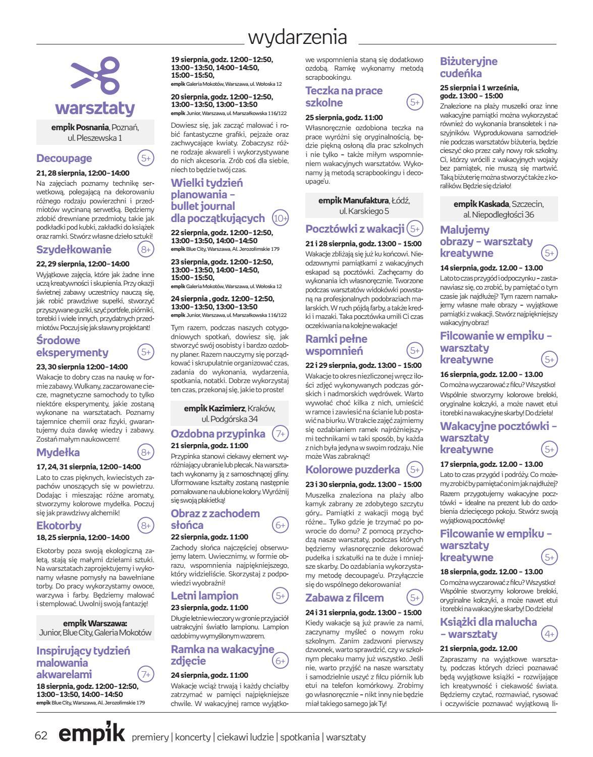 Gazetka promocyjna empik str. 62