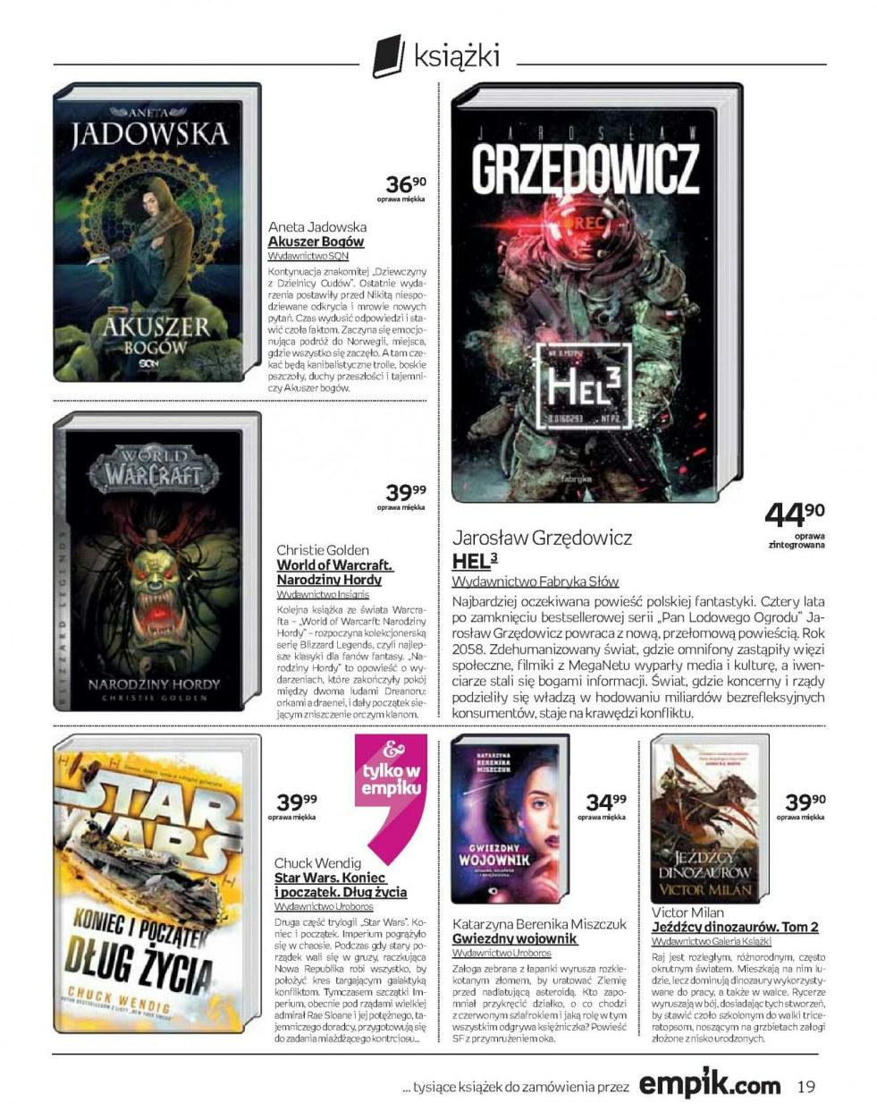 Gazetka promocyjna empik str. 19