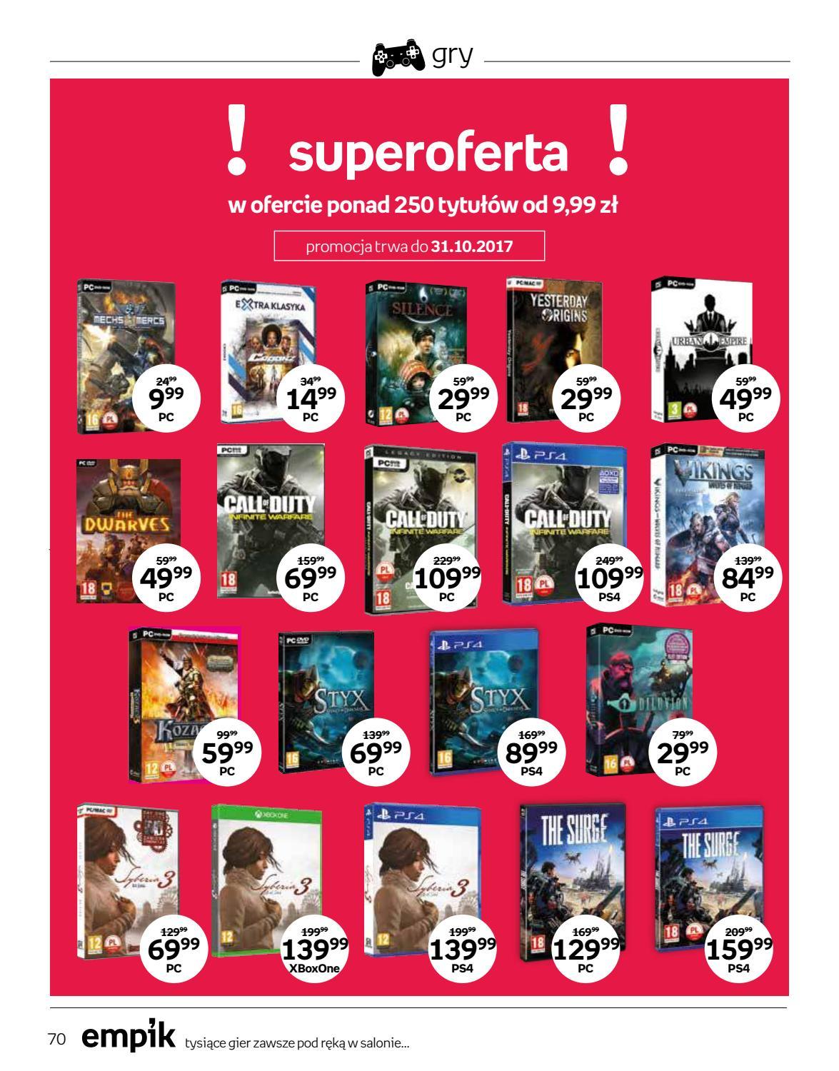 Gazetka promocyjna empik str. 70