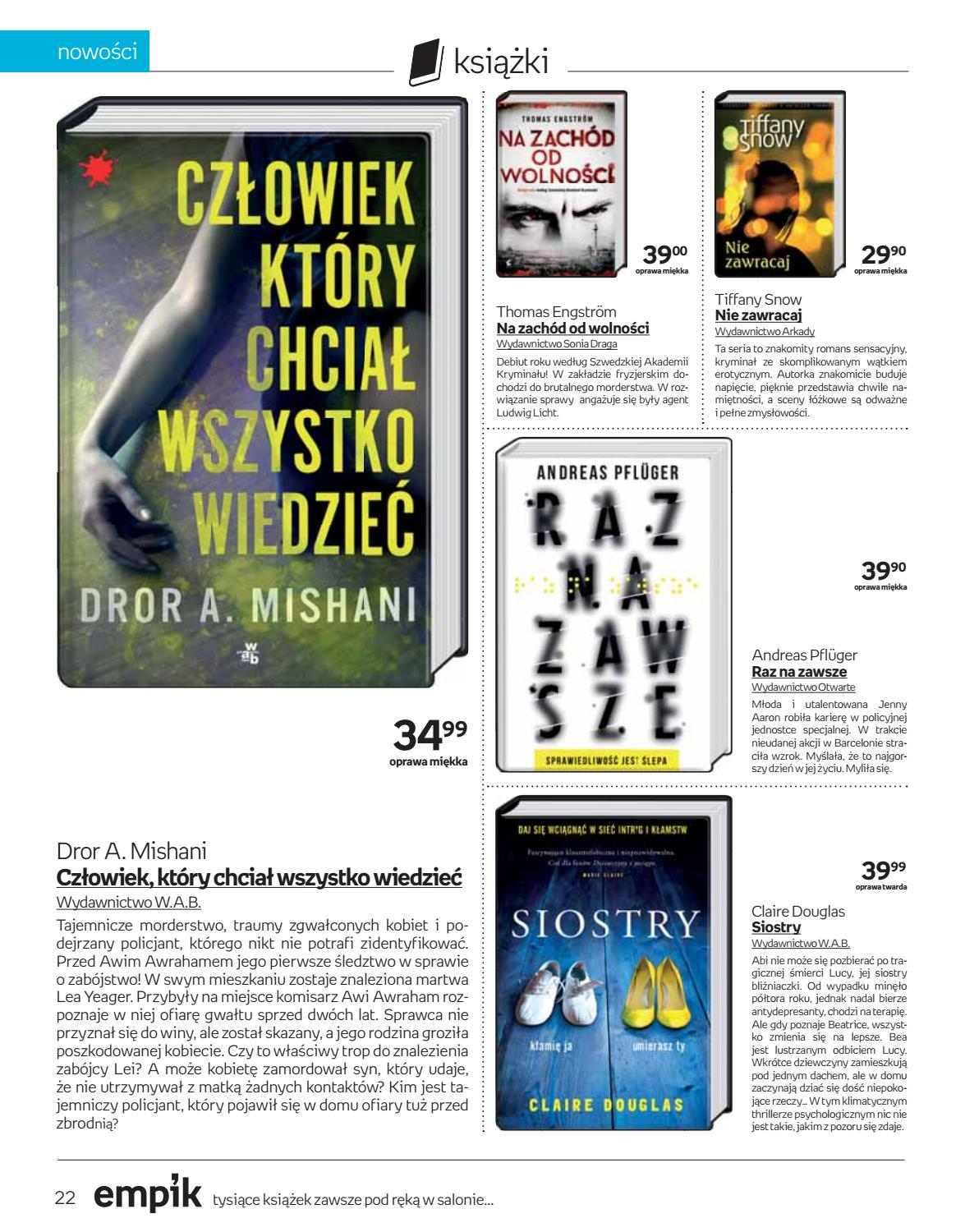 Gazetka promocyjna empik str. 22