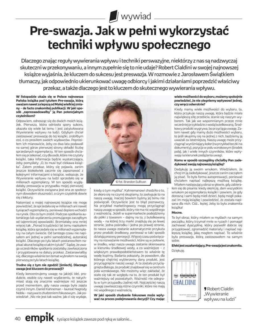 Gazetka promocyjna empik str. 40