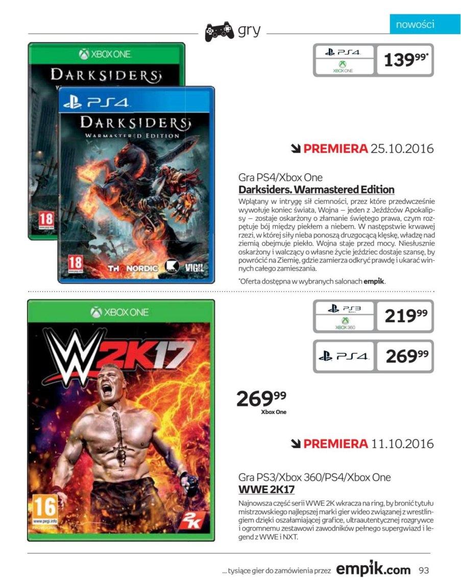 Gazetka promocyjna empik str. 93