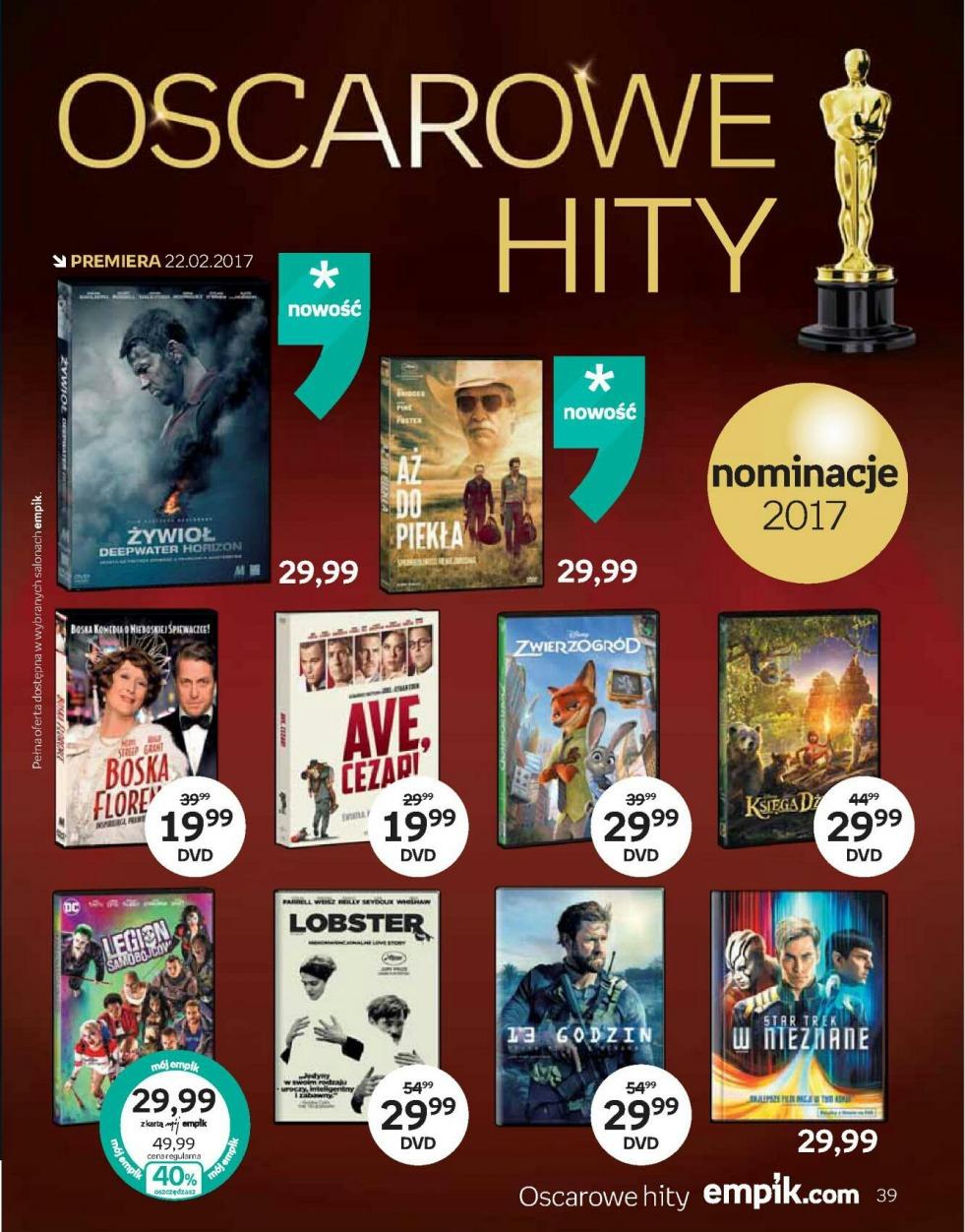 Gazetka promocyjna empik str. 39