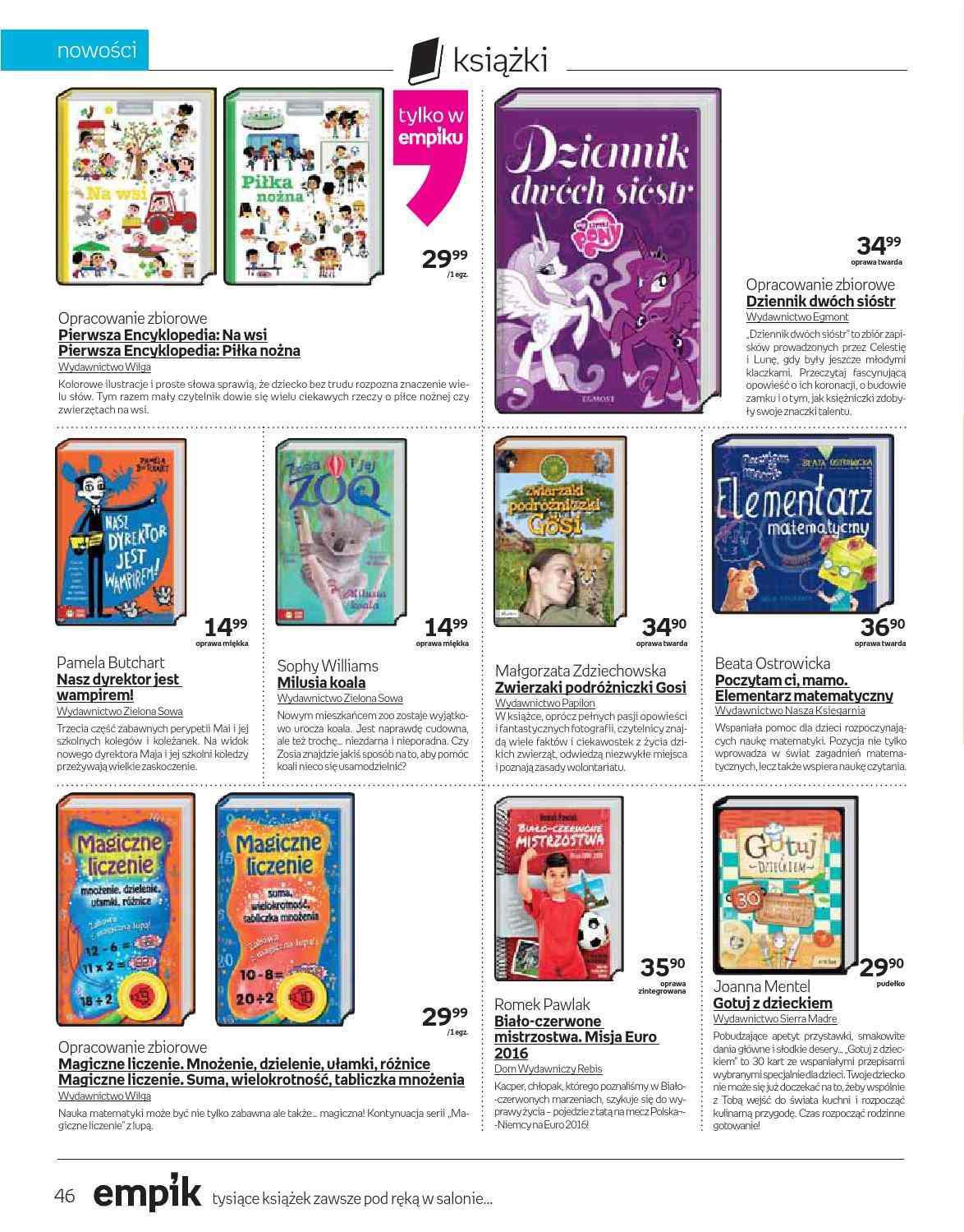 Gazetka promocyjna empik str. 46