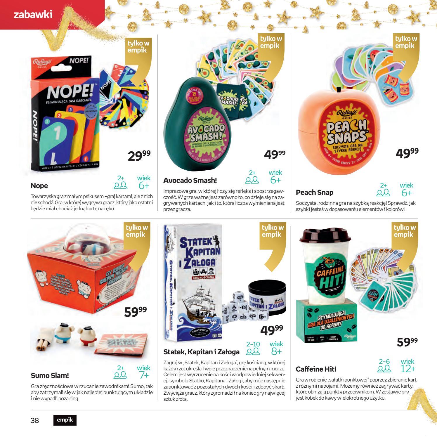 Gazetka promocyjna empik str. 38