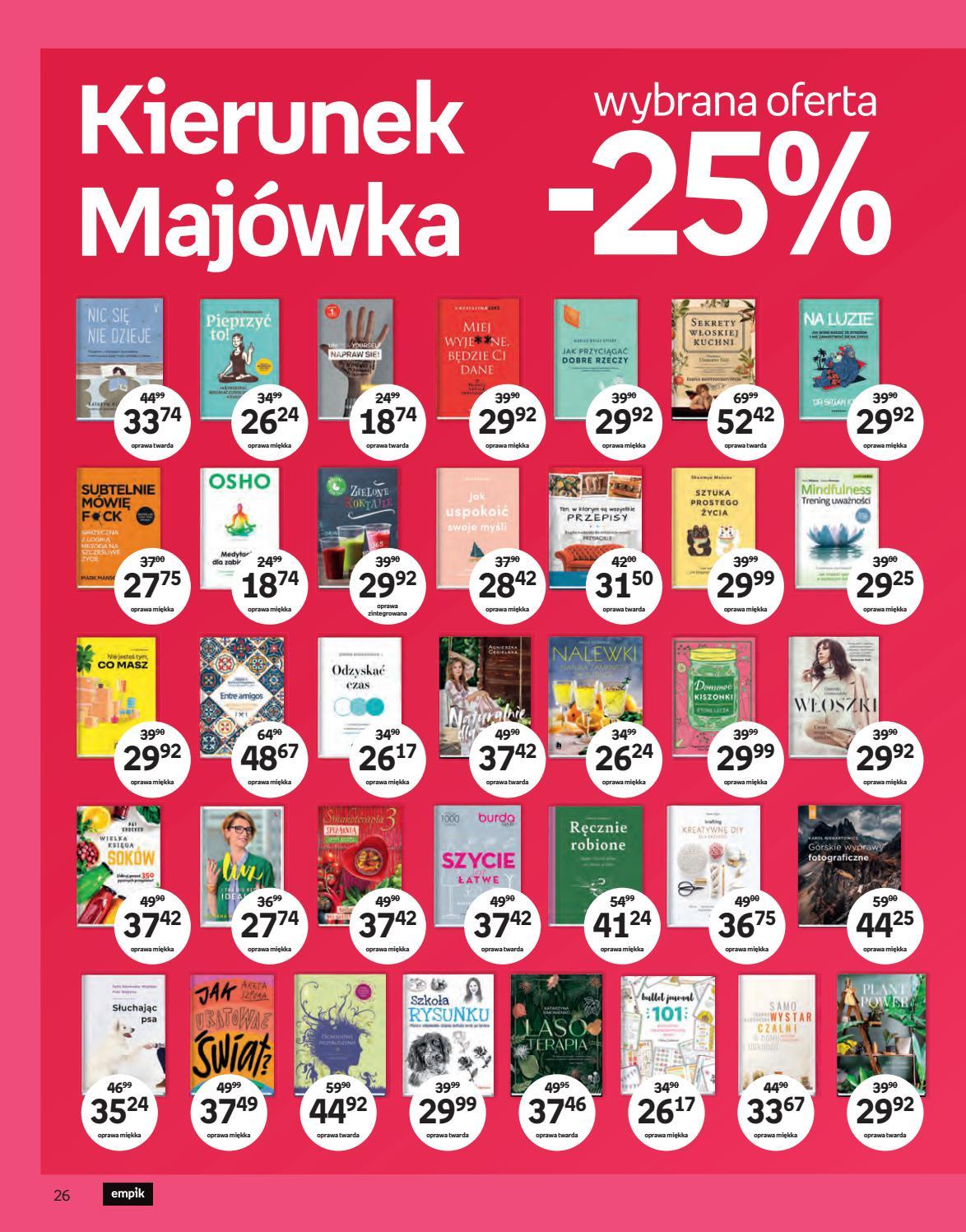 Gazetka promocyjna empik str. 26