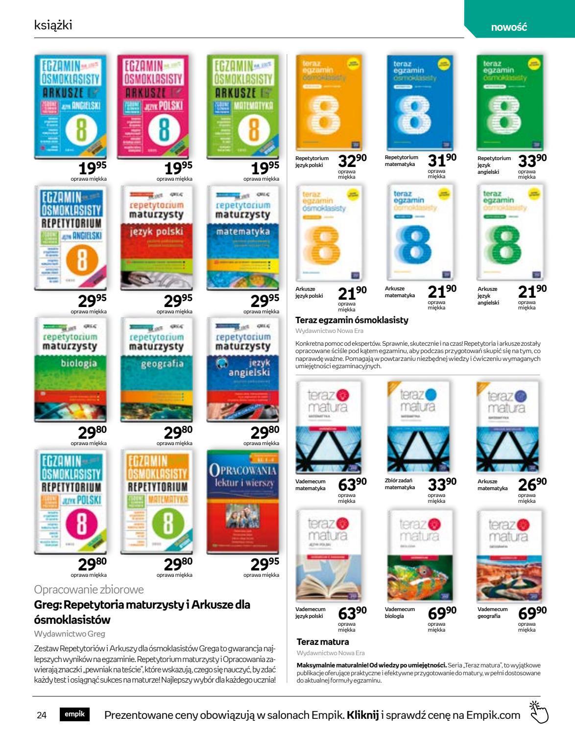Gazetka promocyjna empik str. 24