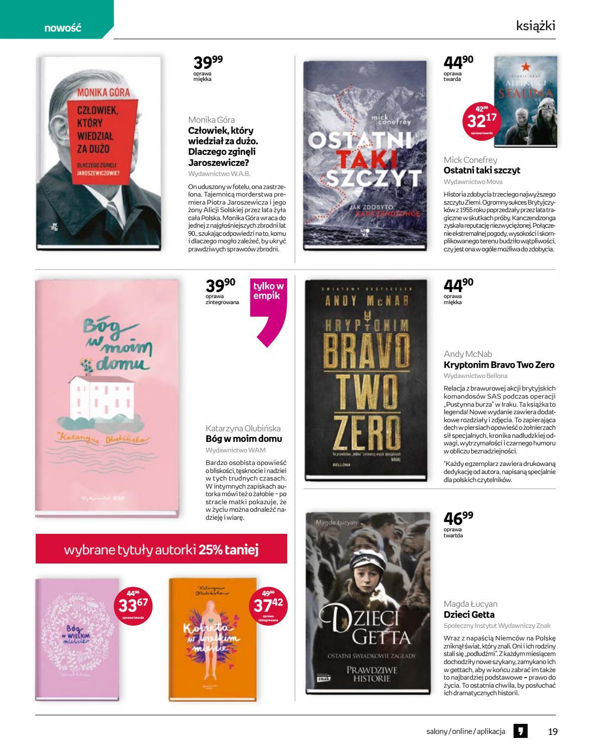 Gazetka promocyjna empik str. 19