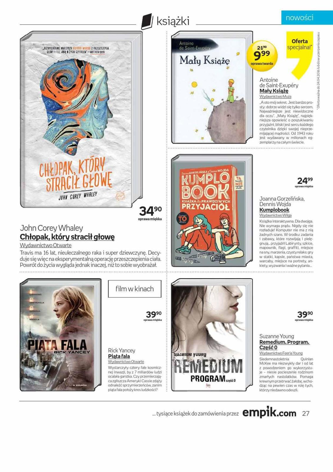 Gazetka promocyjna empik str. 27