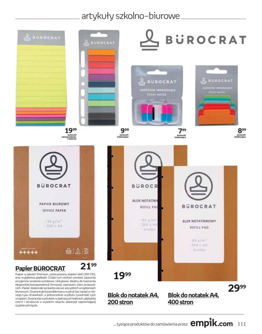 Gazetka promocyjna empik str. 111