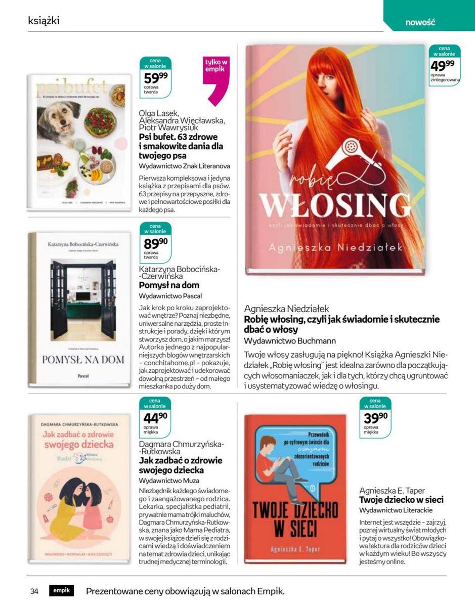 Gazetka promocyjna empik str. 34