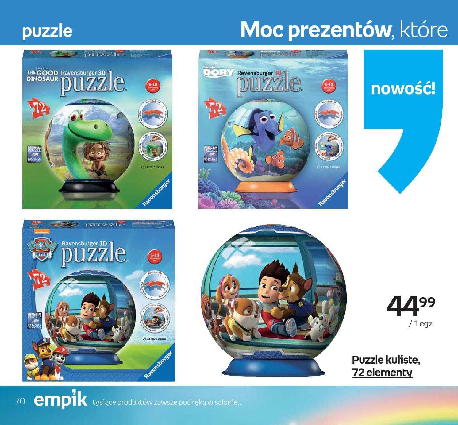 Gazetka promocyjna empik str. 70