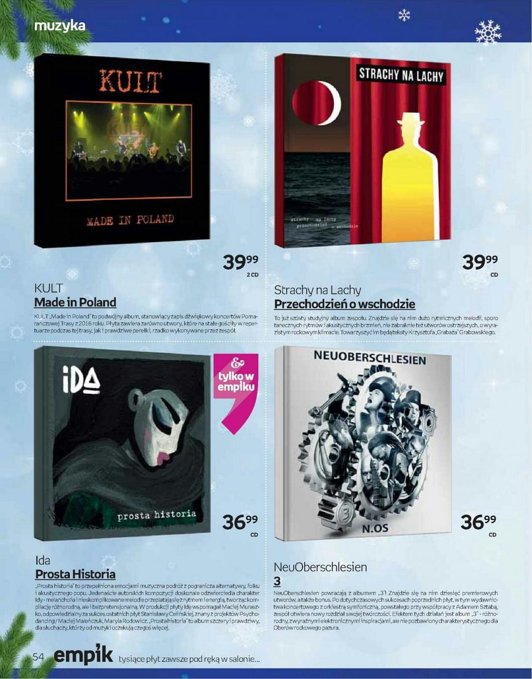 Gazetka promocyjna empik str. 54